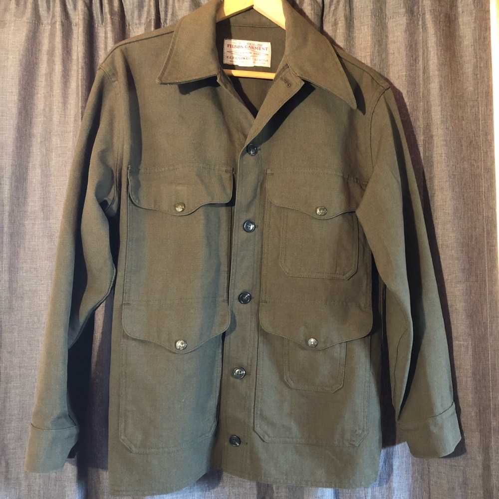 Filson wool whipcord cruiser